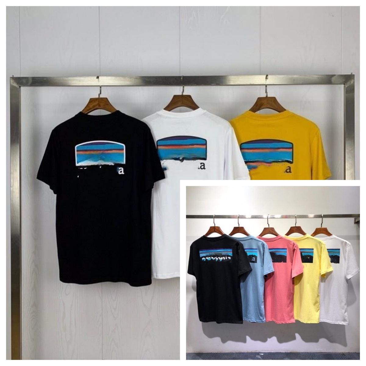 Men's designer t shirt Casual Cotton shirts for men designer printing Short Sleeves tee shirt Luxury American Style Loose Sports Tees polo shirt