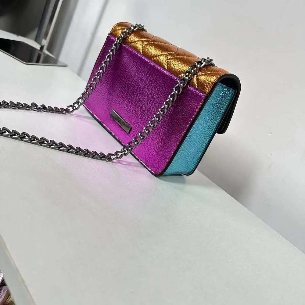 2024 Color Match Fashion Small Fragrance Foreign Style Plaid Classic Eagle Head Crossbody Hawk Head Bag