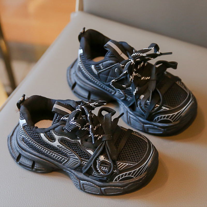 Children's Casual Shoes Spring AutumnToddler Sports Shoes for Boy Fashion Soft Kids Students Sneakers Girls School Mesh Trainers Size 26 - 37 K06