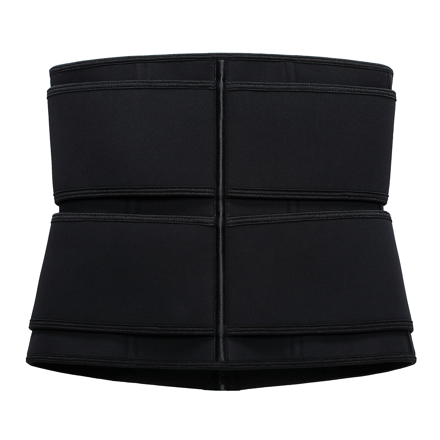 Waist Trimmer Tummy Control Belt Neoprene Fabric Waist Trainer Double Straps Corset Cincher Fitness Workout Sauna Sweat Band Girdle Shapewear