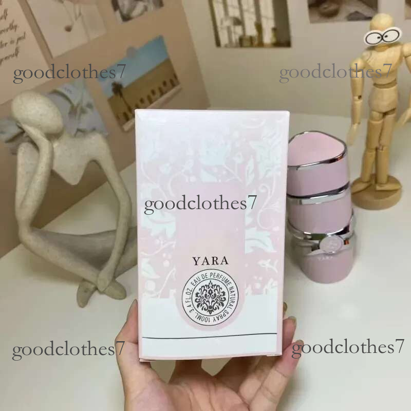 Male Designer Yara Durable Natural Deodorant 100ML High Quality Women Perfume Good Smell Long Time Leaving Body Mist Fast Ship