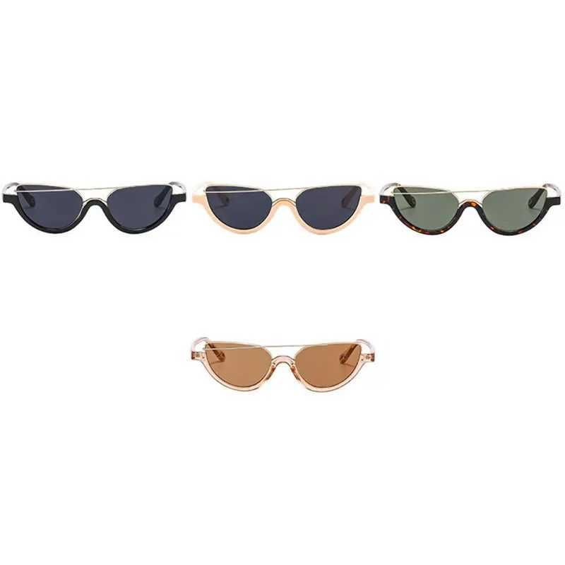 New Small Frame Cat Eye Sunglasses for Womens Brand Designer Fashion Sunglasses Classic Mens Retro Glasses UV400 Gafas De Sol W250408