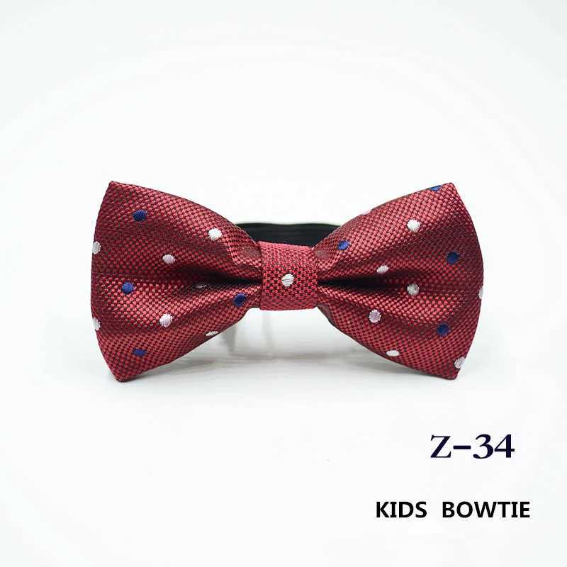 53 Color Childrens Bow Tie Fashion Jacquard Baby Neckties Tie Baby Kid Kids Classical Pet Striped Elastic Cord BowTie X250407