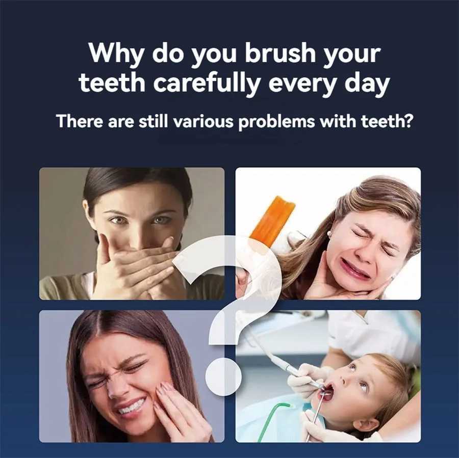 Scuba oral irrigator dental water brush teeth whitening and waterproof portable dental water brush M250408