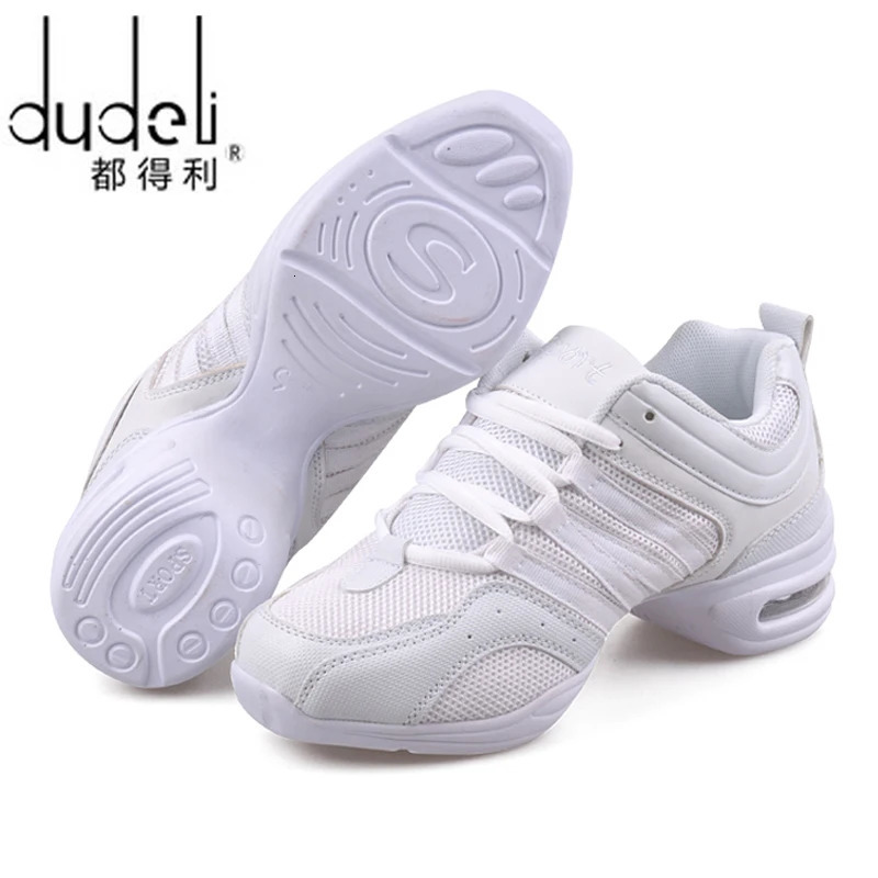 Womens Dance Shoes Soft Outsole Woman Breath Jazz Hip Hop Shoes Sports Sneakers Ladies Girls Modern Jazz Dancing Shoes 250407