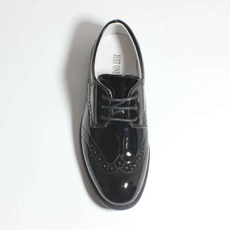 Boys Shoes Brogue Formal Classic Footwear Kids Boys Oxford Shoes Youth Classic Oxfords Wingtip Dress Shoes Round Toe Shoes 250407