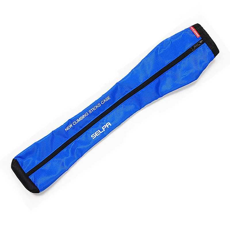 Foldable Hiking Pole Storage Bag Compact Trekking Stick Organizer Pouch Durable Backpack Attachment for Walking Stick AccessoryC250407