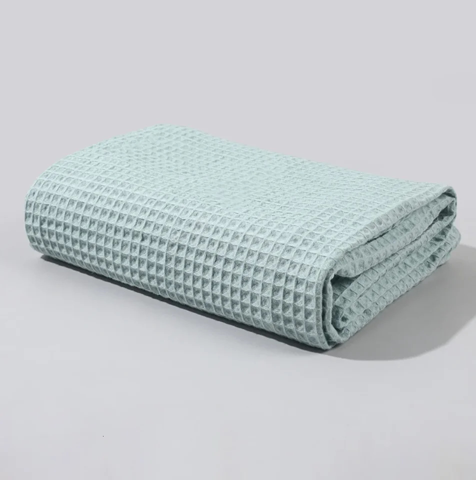 Waffle Baby Blanket For Boys Girls born Summer Baby Swaddle Wrap Receiving Blankets Cotton Toddler Bath Towel Bed Crib Quilts 250408