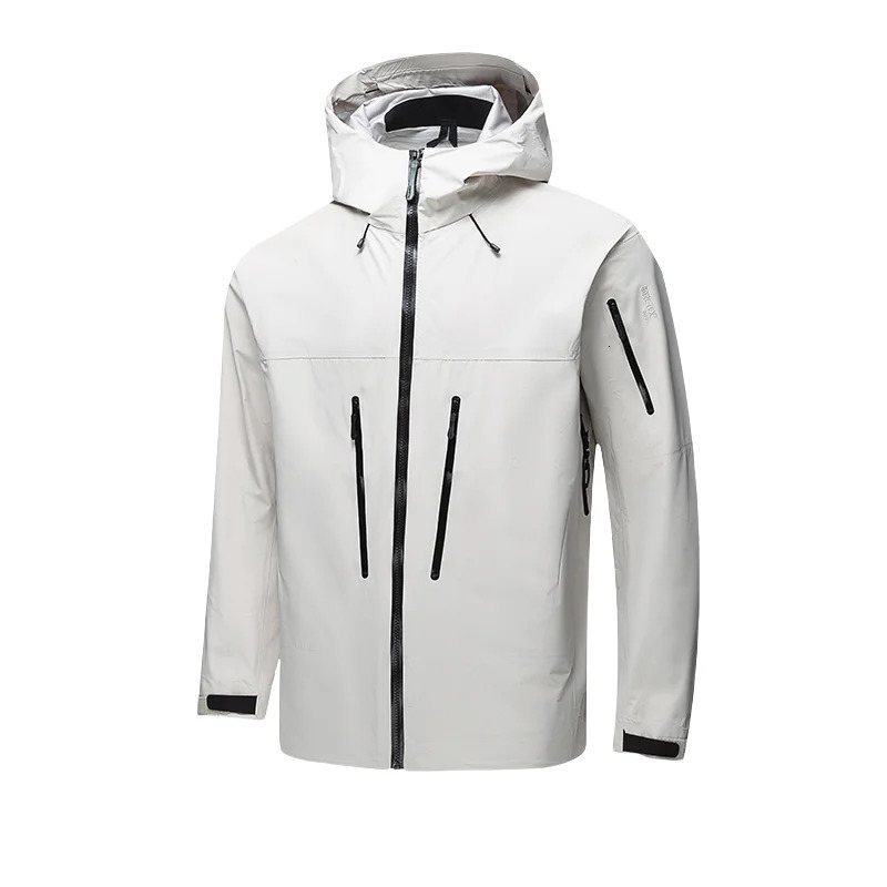 Spring and Autumn Storm Jacket Mens Fashion Sports Outdoor Mountain Tourism Leisure Loose 250407
