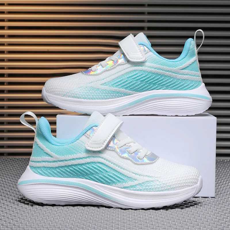 Childrens sports shoes for boys and girls running tennis shoes lightweight and breathable sports W250407