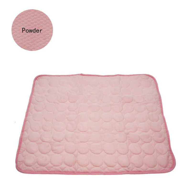 Summer Refreshing Dog Mat Blanket Pet Dog Bed Sofa Portable Cooling Mat Dog Mat Pet Ice Silk Cat Mat Y250407