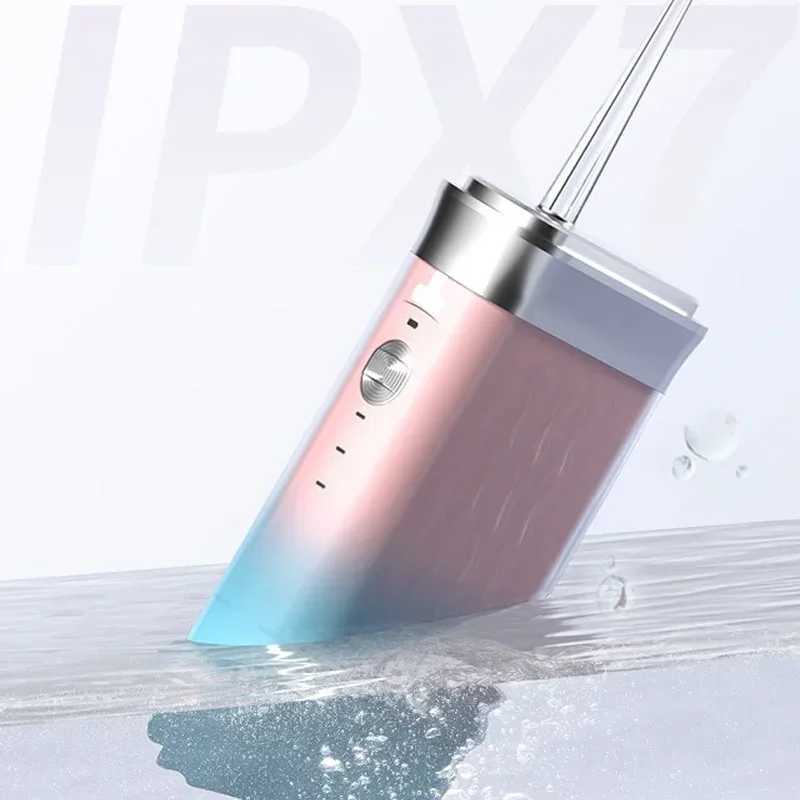 Portable innovative electric dental irrigator sink high-pressure water thread ultrasonic tooth cleaning tool M250408