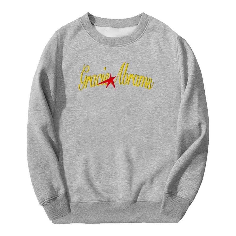 Gracie Abrams Star Merch Sweatshirt 2024 Tour Crewneck Long Sleeve Street Clothing Mens Fashion Mens Clothing W250408