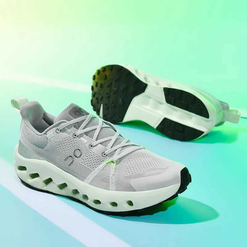 Mens soft soled running shoes new spring summer autumn mesh breathable casual sports shoes Y250408
