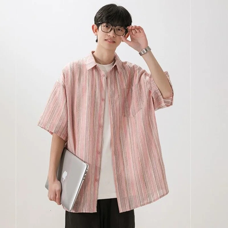 Summer Men Short Sl… - image