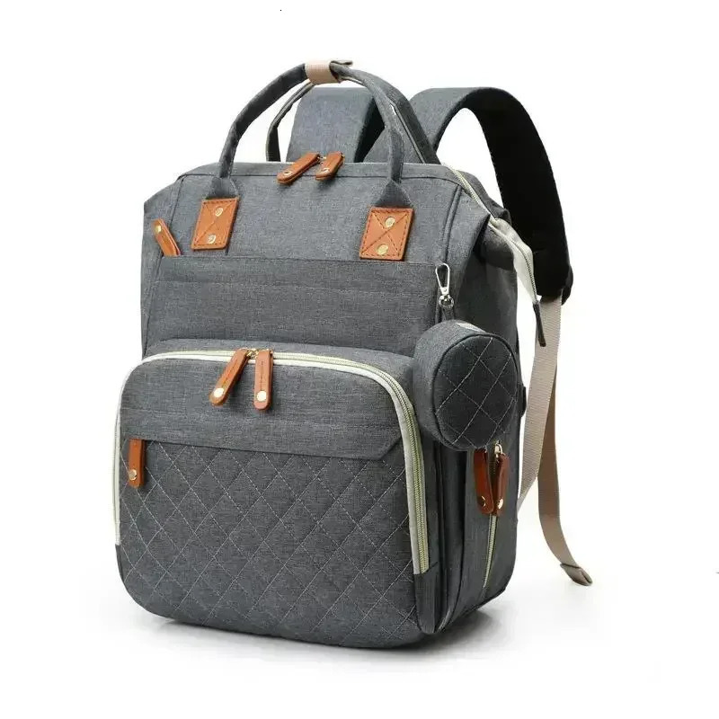 Portable Mommy Bag Large Capacity Shoulder Mother Bag Stroller Hanging Bag Multi-functional Fashion Travel Diaper Bags 250407