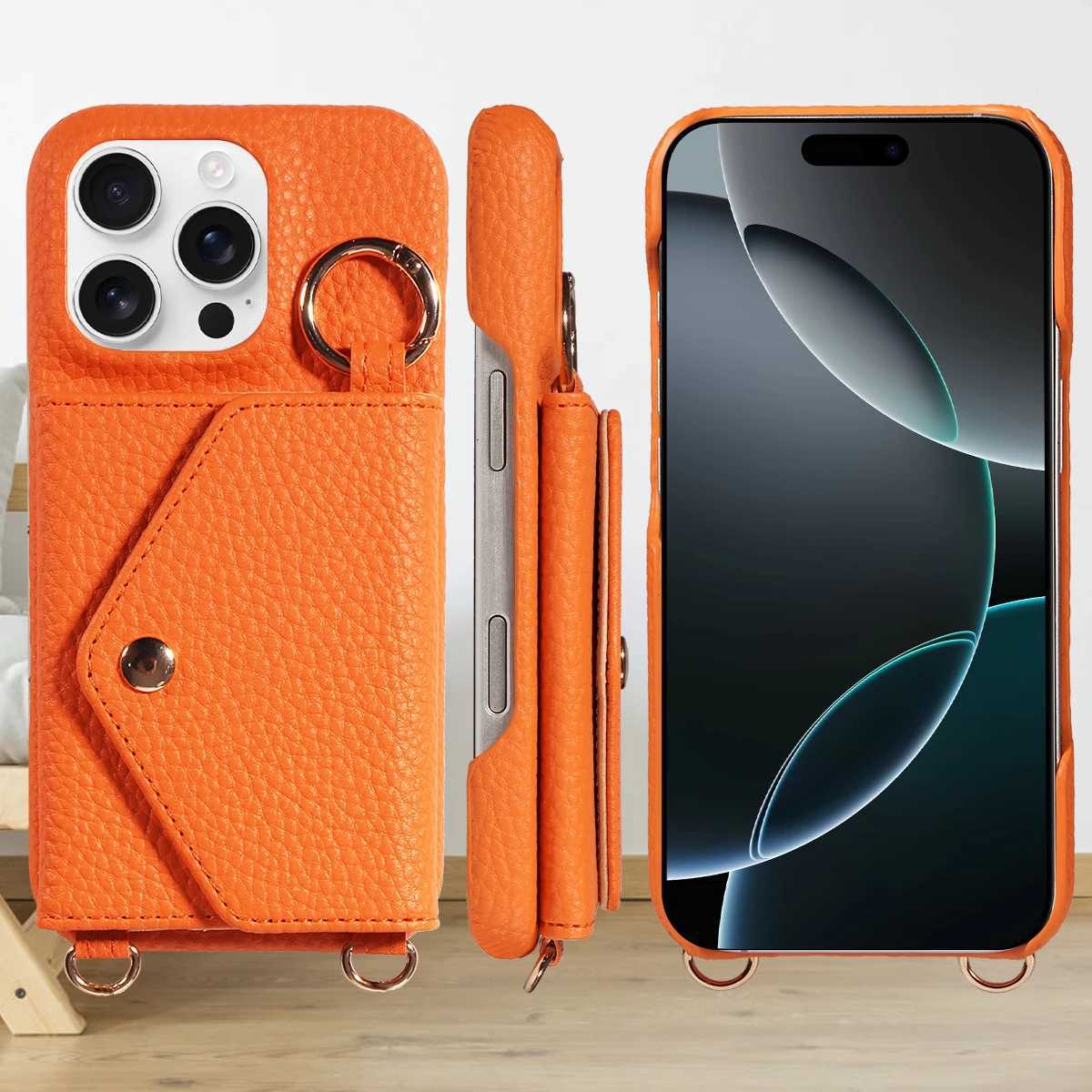 For iPhone13promax 13mini 12promax 12mini 11promax iphone XR XS XSMAX 7PLUS 8PLUS Phone Case Womens Crossbody bag with Mirror J251114