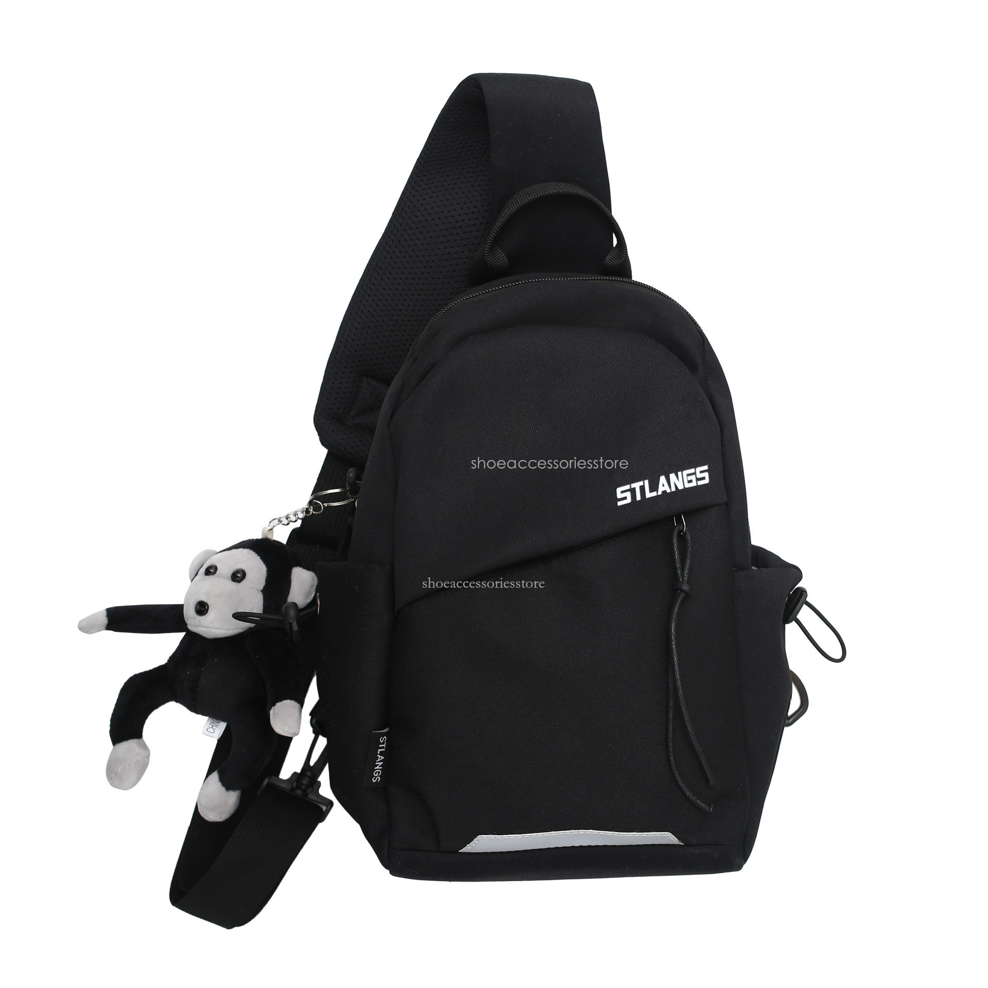 2025 designer's new high-end men's bust and women's backpack, one shoulder oblique casual versatile sports Korean version, women's