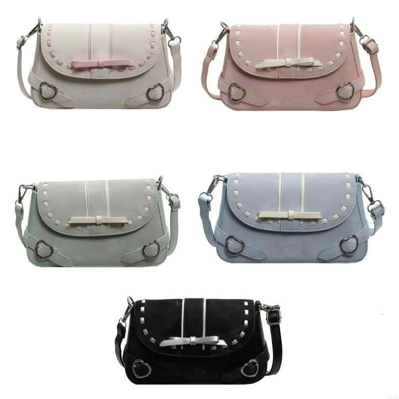 X13e PU Leather Shoulder Purse Square Crossbody Bag With Adjustable Strap For Ladies
