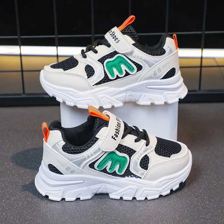 Childrens sports shoes autumn 2025 new breathable mesh running shoes suitable for girls and boys lightweight and durable dad shoes tidal W250407