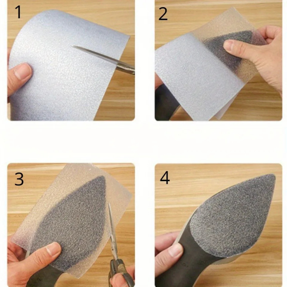 Shoe Sole Protector Sneakers Sticker for High Heels Self-Adhesive Ground Grip Shoe Protective Bottoms Outsole Insoles 250407