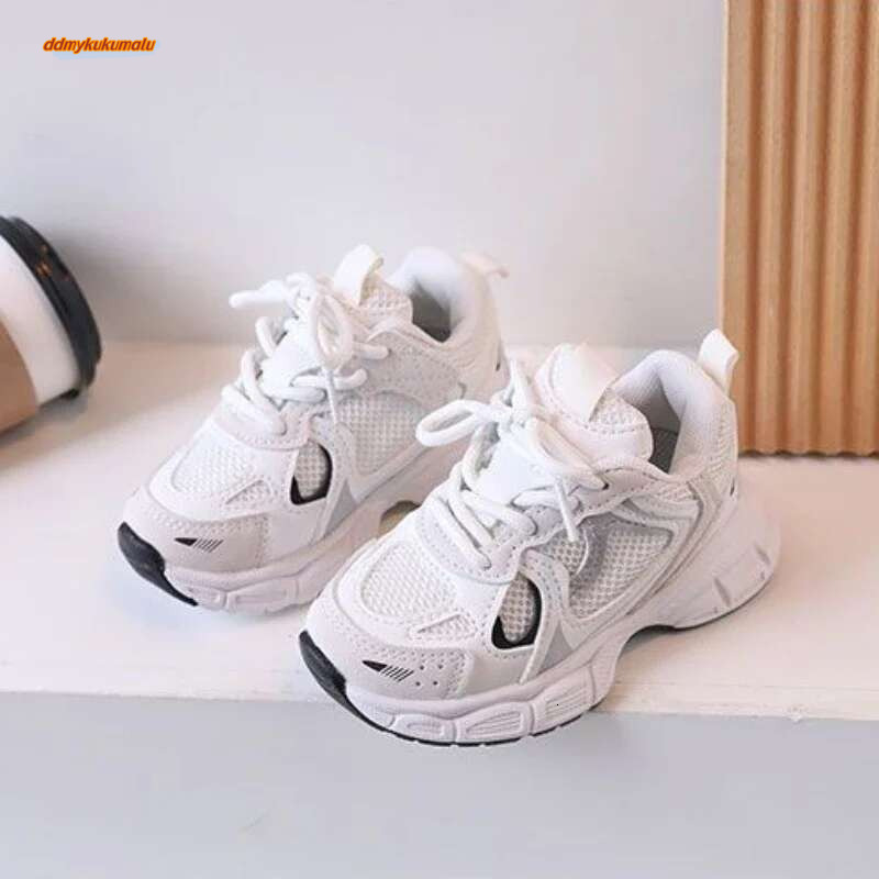 anti-slip tennis sticks for boys girls, versatile, breathable and casual white sports acts, fashionable #ddmykukumalu