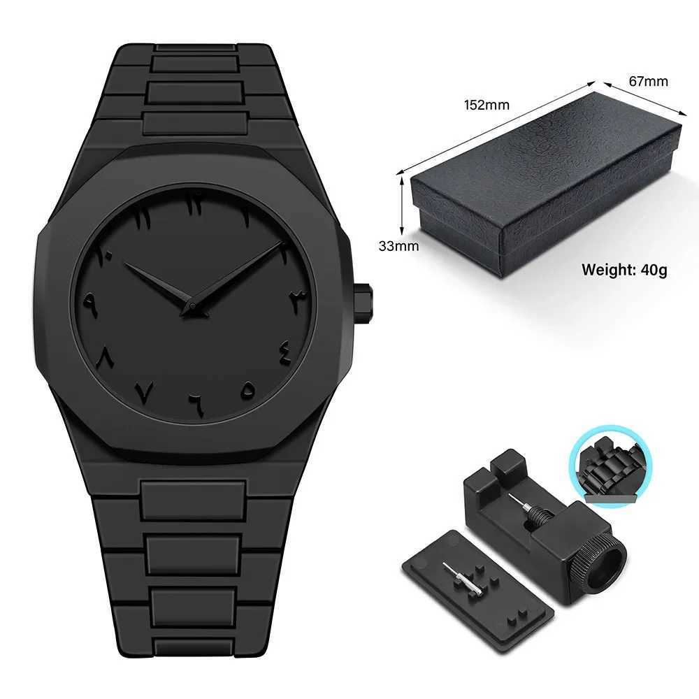 Creative Middle East Arabic Digital Plastic Strap Quartz Mens Watch Casual Waterproof Sports Womens Watch Customization Y250407