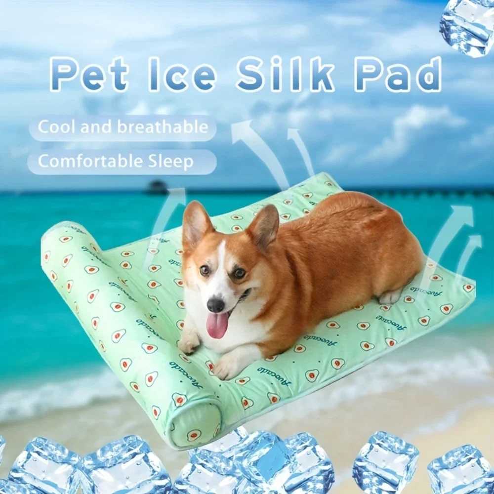 Dog summer pet ice cooling pad dog cooling sleep pad comfortable pet bed dog nest Y250407