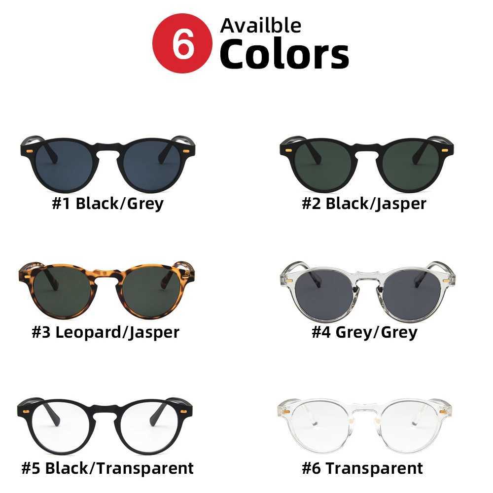 VIVIBEE Mens Fashion 2025 Oval Small Sunglasses Transparent Classic UV400 Sunglasses 2025 Womens Transparent Shadow Trend W250408