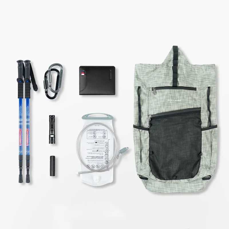 Camping Backpack Outdoor Sport Man Travel Hiking foldable Bag Climbing Mountaineering Man Lightweight Trekking Storage BagsC250407