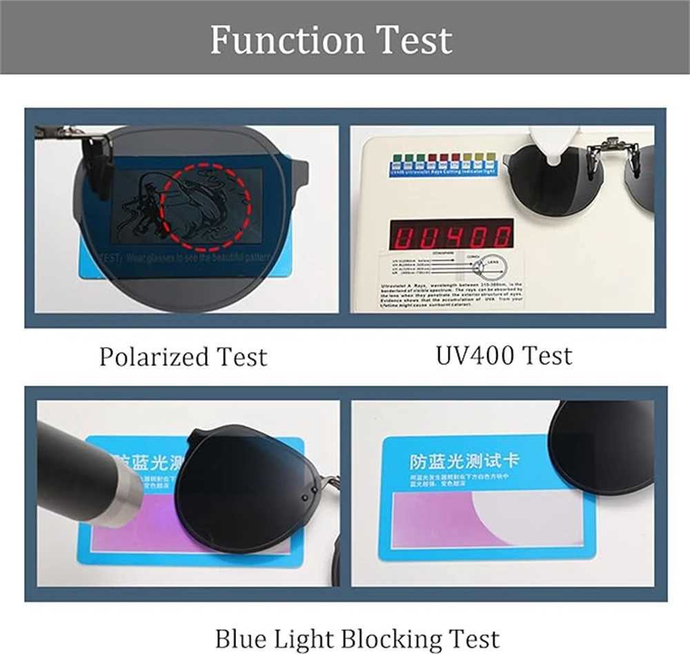 VIVIBEE mens polarized lens flip clip sunglasses womens large-sized driving sunglasses with clip 2025 trend products W250408