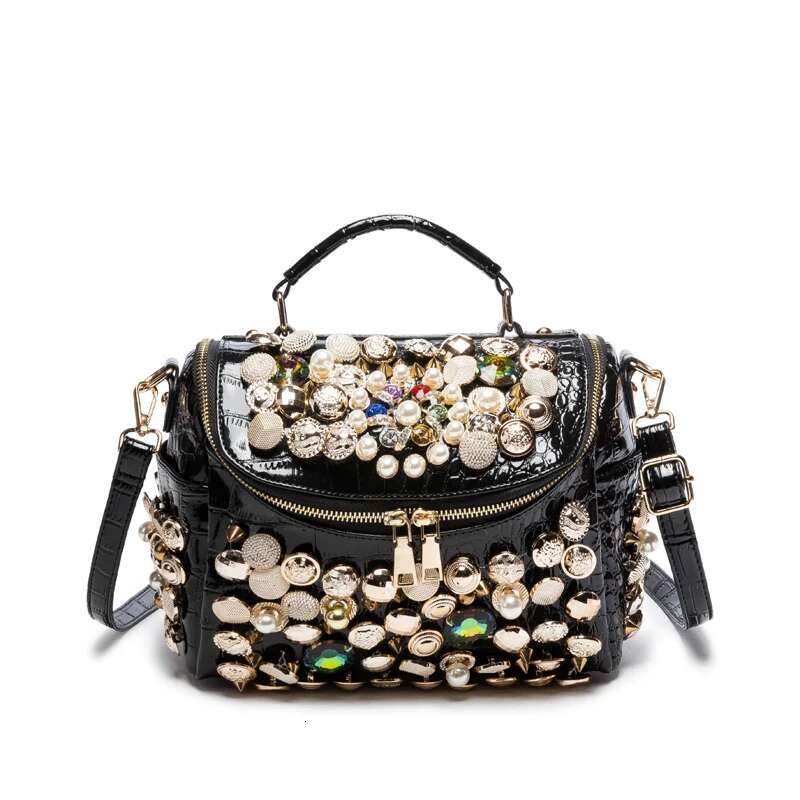 Handbag For Women Purses And Handbag Designer Handmade Women's Bag Casual Black Bucket Female Messenger Shoulder Bag New