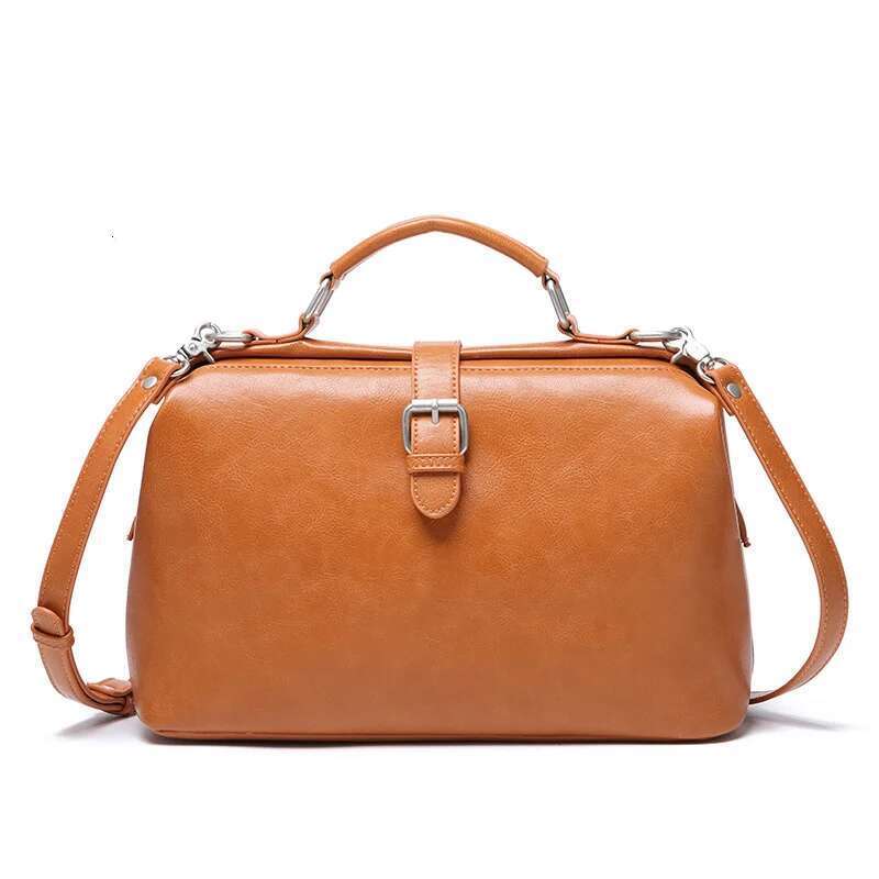 Fashion Doctor 2023 Soft Leather Female Large-Capacity Handbag High-Quality PU Casual Shoulder Women Messenger Bags Bag