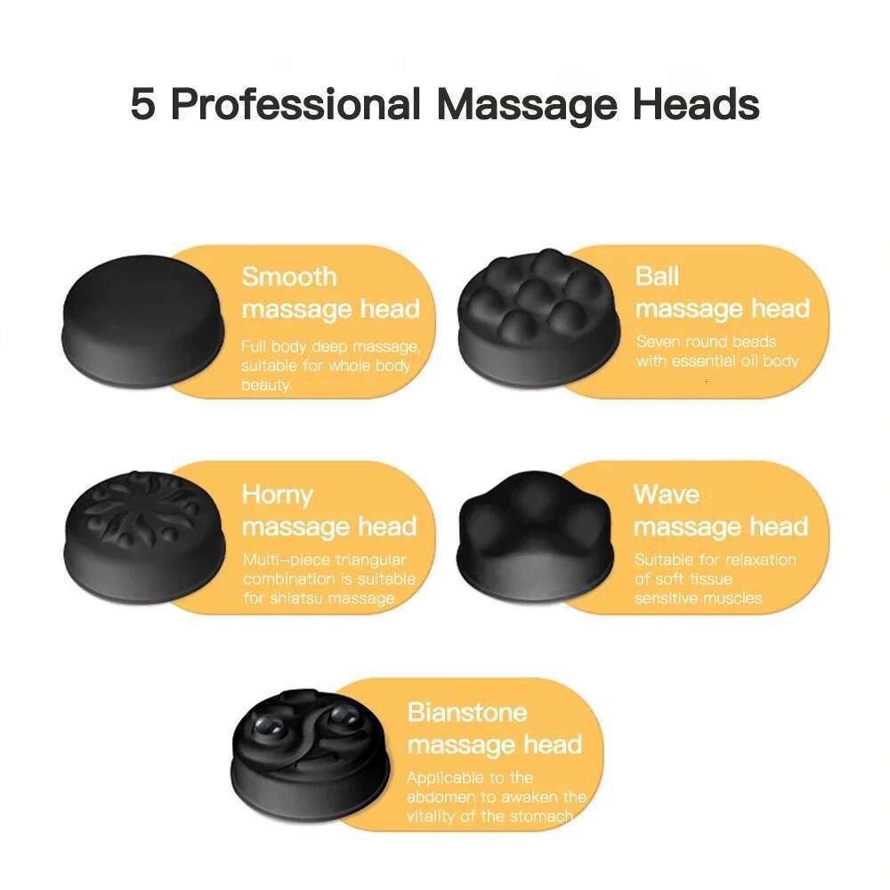 Electric Massage Hammer Deep Tissue Percussion Vibrator Shaping Pain Relief Muscle Relaxation Back Massager For Fiess Slimming