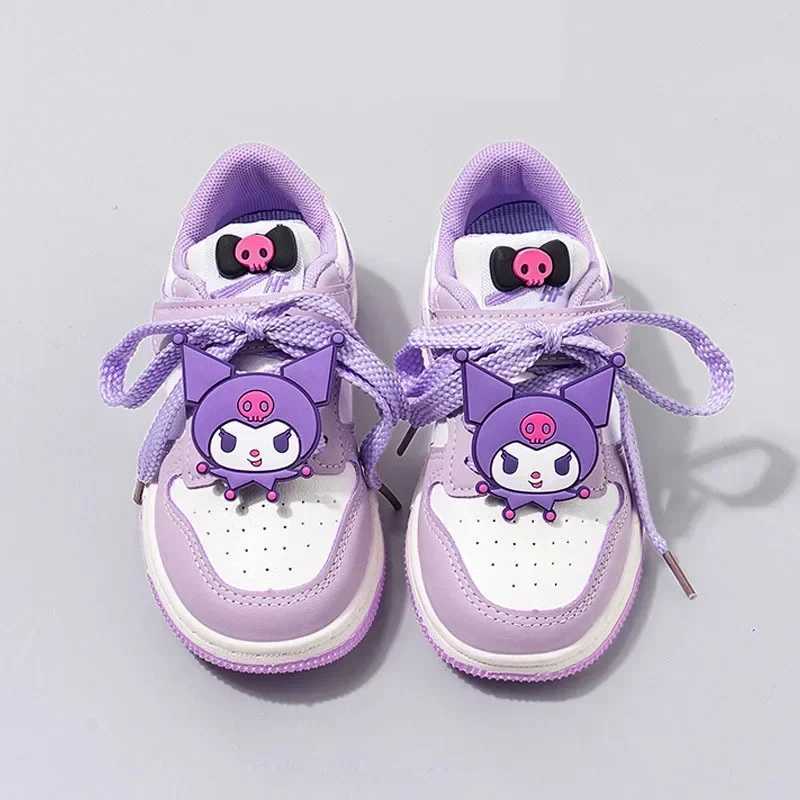 Kulomi Childrens Shoes for Girls Spring/Summer 2024 New Childrens Sports Shoes Breathable for Girls Dad Shoes Medium and Large Children W250407