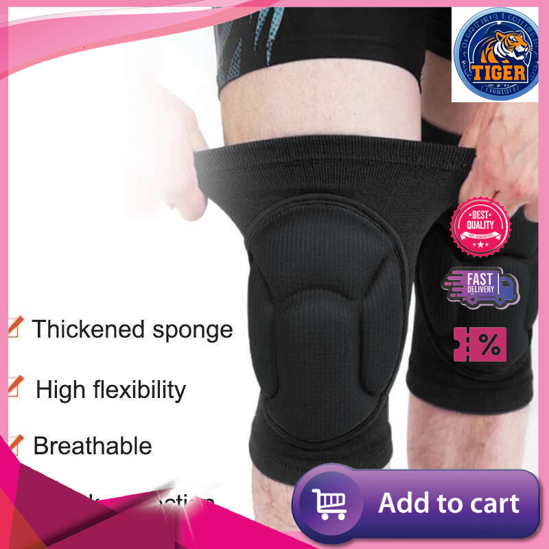 Ddmytiger Ddmytiger Men Sports Knee Pads Sponge Protector Football Dance Collision Avoidance Kneepad Brace Fitness Sport Patella Support