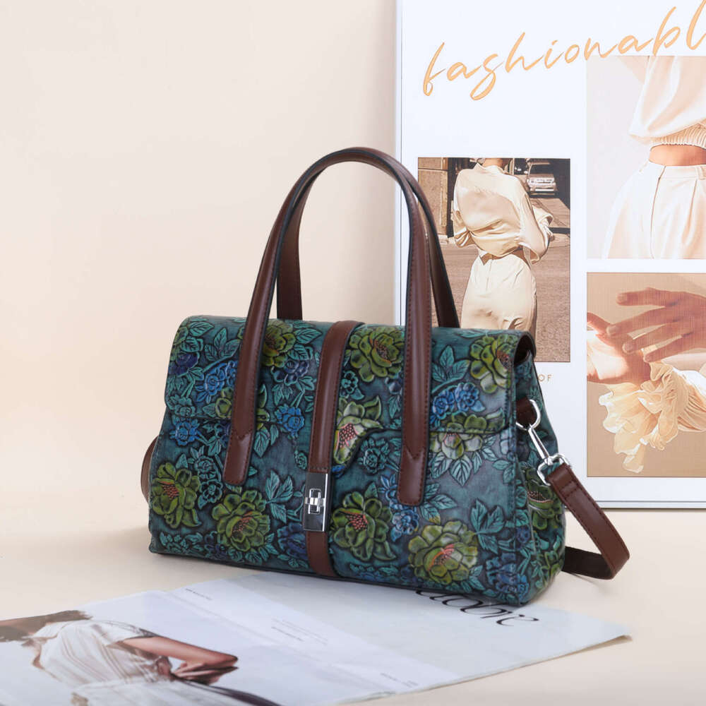 Siweiya Women's Bag 2022 New Collection Fortune 7803. Blossoming Series Single Shoulder Handbag