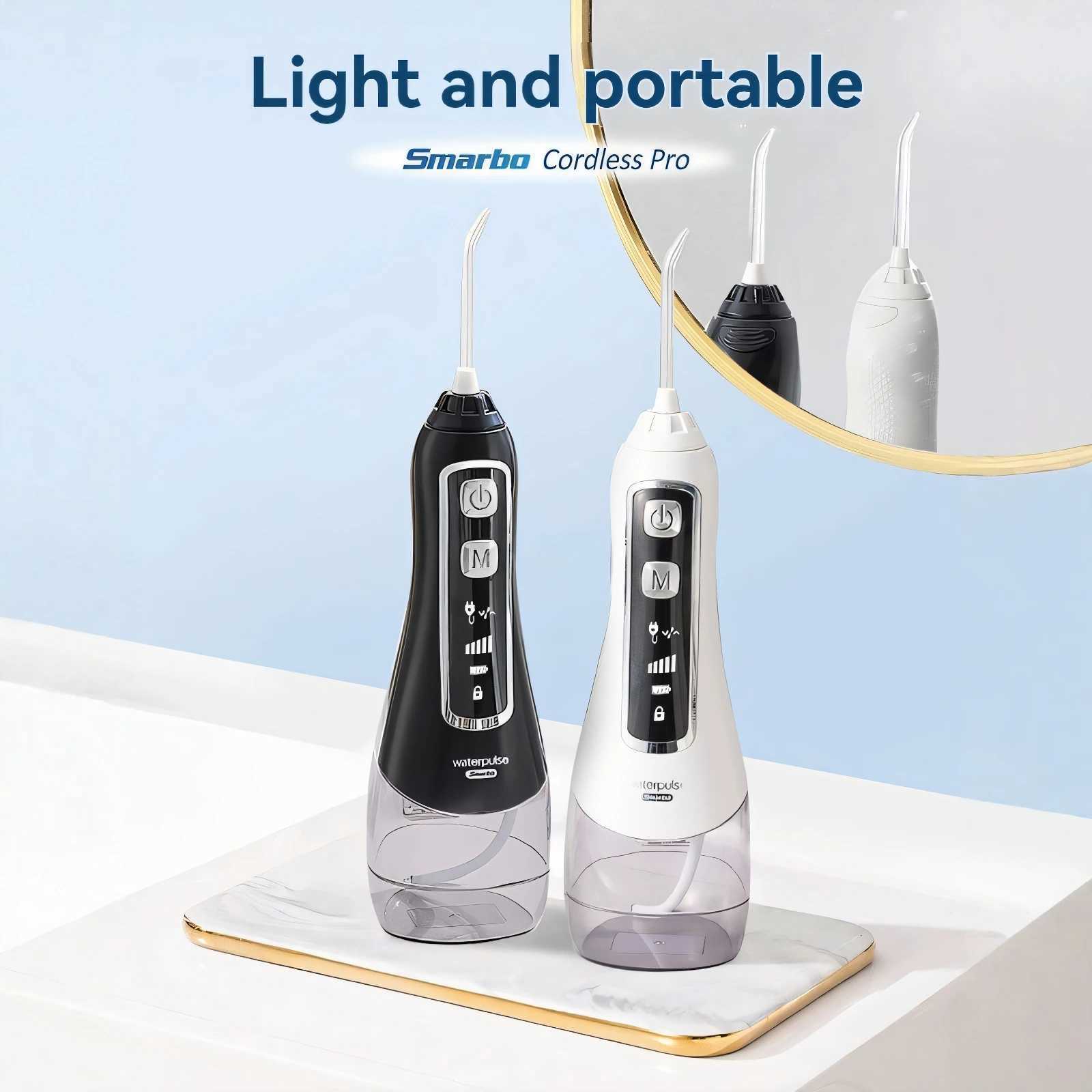 Scuba oral irrigator dental water brush teeth whitening and waterproof portable dental water brush M250408