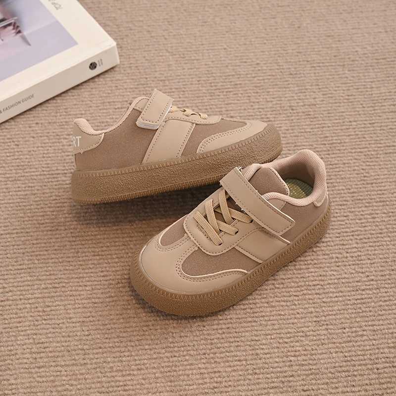 Boys and girls tennis shoes anti slip hook and loop childrens casual shoes Ins Trendy 2025 new fashion childrens running shoes soft and comfortable so
