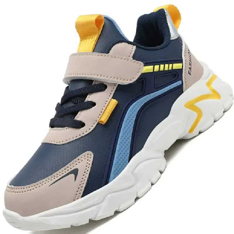 Autumn and winter childrens sports shoes girls sports childrens leisure casual warm and fashionable easy to match with scratch running shoes W250407