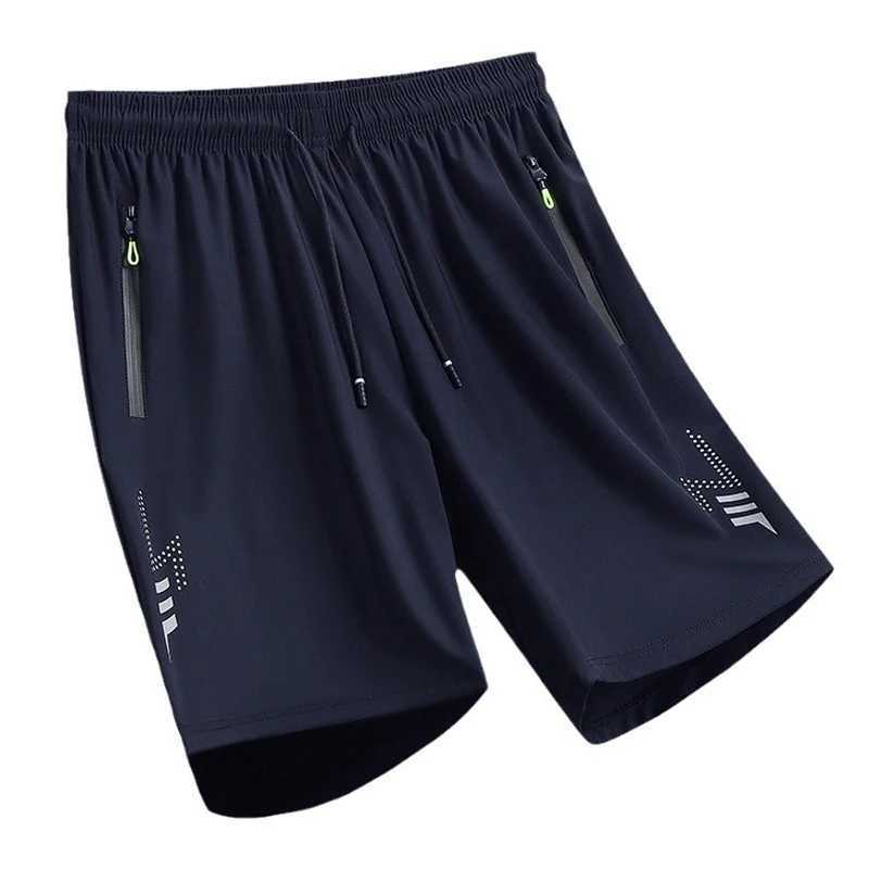 Summer loose sports shorts board shorts outdoor running jogging gym fitness casual shorts mens quick dry bottom black M-4XLXJ250407