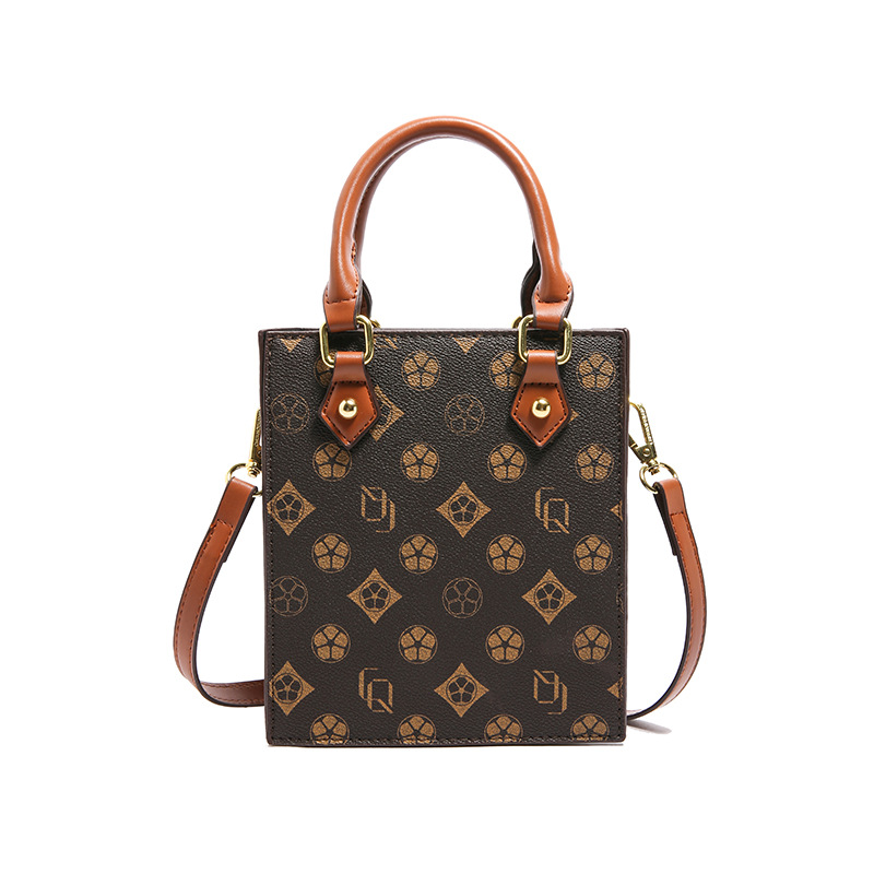 Bag women niche design shoulder bag printed handbag trend crossbody bag for women 2025