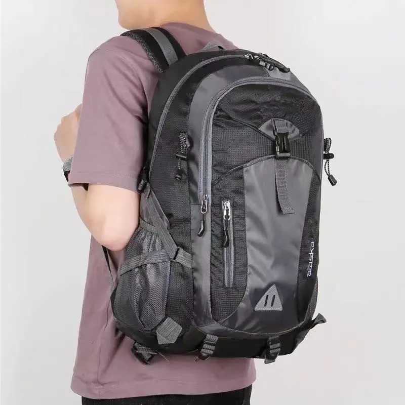 Outdoor Travel Climbing Bag Nylon Waterproof Hiking Tactical Military Backpack Mountaineering Camping Sports Backpack EquipmentC250407