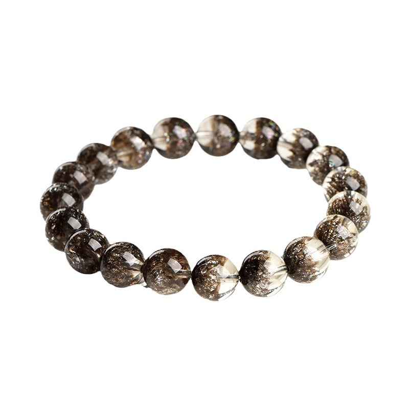 Natural Super Seven Blackcurrant Gathering Crystal Bracelet