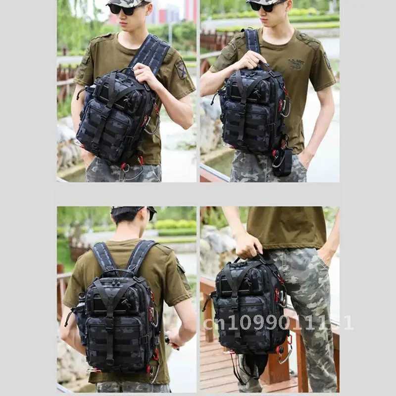 New 20L Tactical Assault Hunting Fishing Military Sling Backpack Hiking Bag Backpack Outdoor XA517Y Camping Molle for TravelC250407