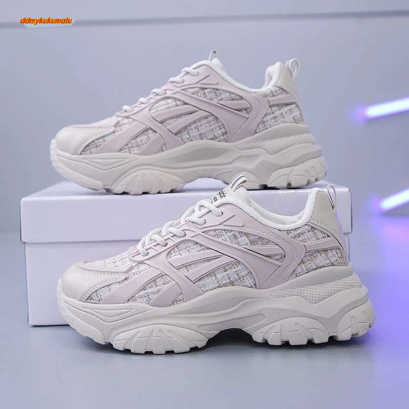 Spring 2022, Running Fashion Platform Informal Bottom Tennis Rope, Breathable Women's Thick Sports Rope #ddmykukumalu