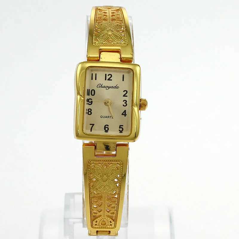 Gold stainless steel womens bracelet watch fashion womens watch casual dress womens watch womens watch womens watchT250408