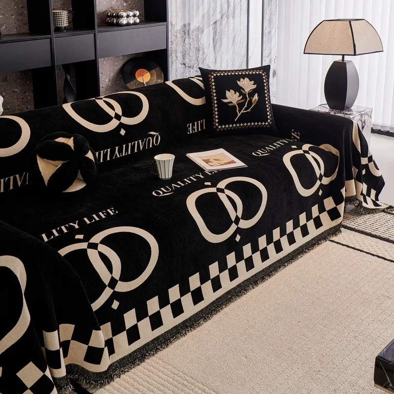 Designer Sofa Covers Blanket Non-Slip Sectional Couch Covers Luxury L Shape Cat-Scratch Sofa Slipcover for Furniture Bed Couch Sofa Large Size Custom size