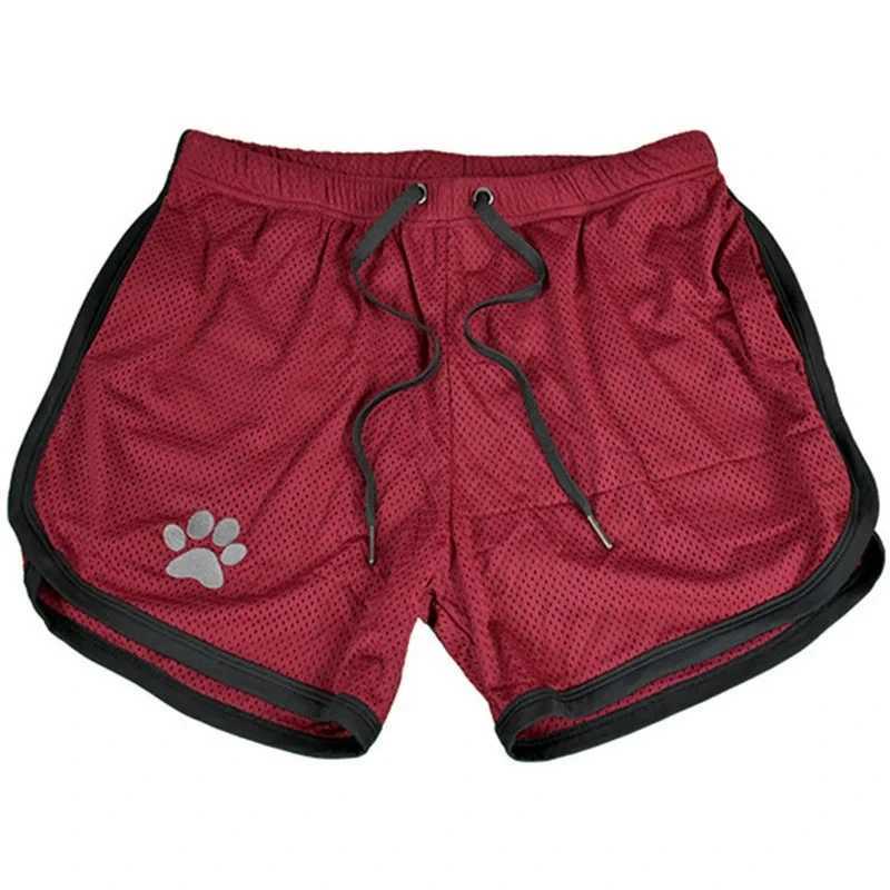 Mens fitness shorts fitness running shorts jogging shorts summer breathable mesh shorts mens sports shortsXJ250407