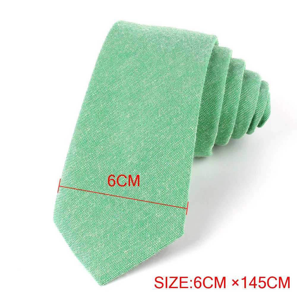 Cotton Skinny Neck Ties For Men Wen Wedding Tie For Gro Suits Ties Boy Girls Slim Necktie Gravata Solid Color Neckties Gifts X250407
